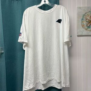 Nike NFL Carolina Panthers White Nike Short Sleeve Shirt Size 3XL